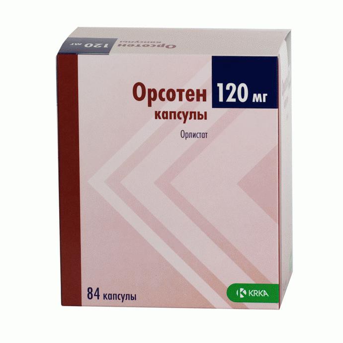 Орсотен капсулы 120 мг, 84 шт. - Олёкминск